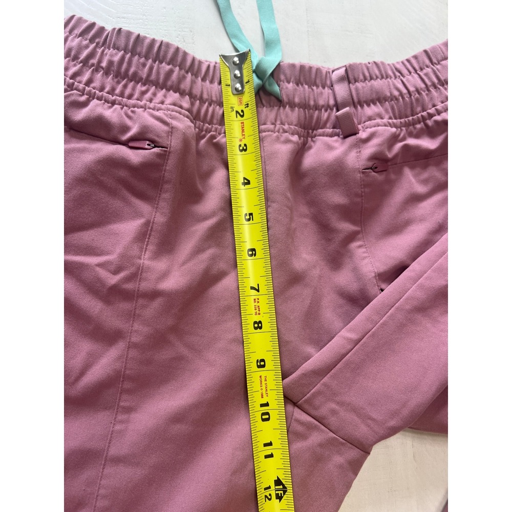 Figs Women's Dusty Rose Track Joggers - Picture 4 of 8